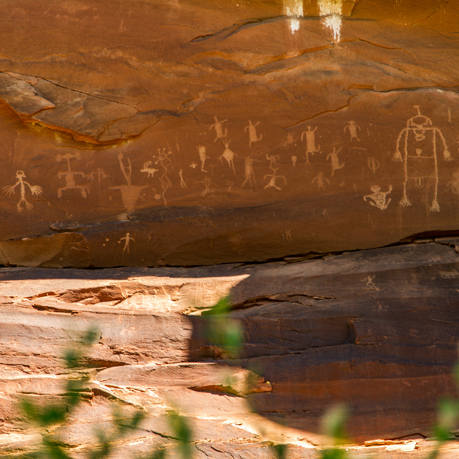The Sand Island Petroglyph Panel