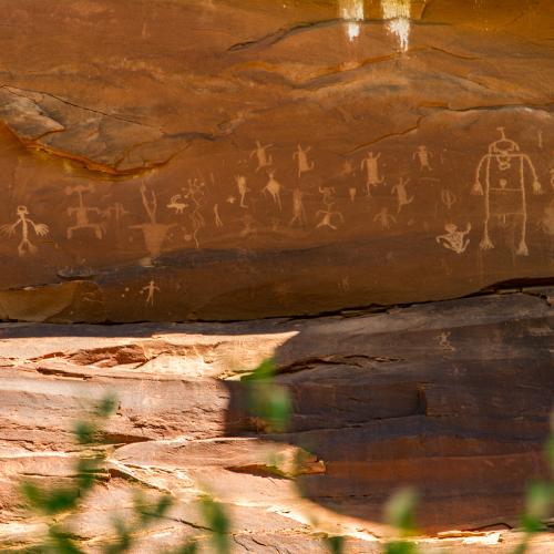 The Sand Island Petroglyph Panel