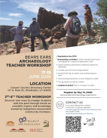 Bears Ears Archaeology Teacher Workshop with Project Archaeology